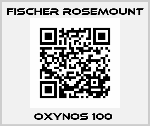 OXYNOS 100  Fischer Rosemount