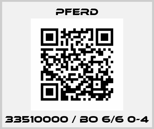 33510000 / BO 6/6 0-4 Pferd