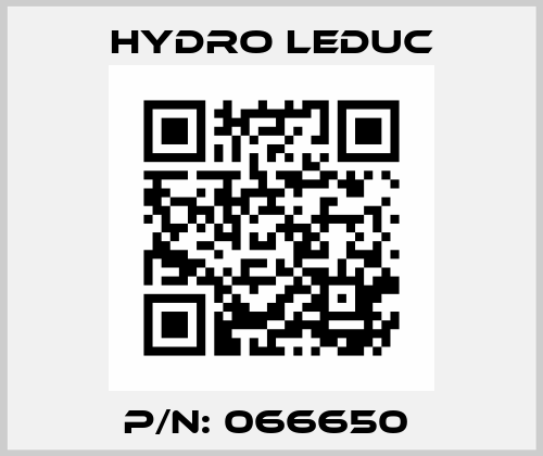 P/N: 066650  Hydro Leduc
