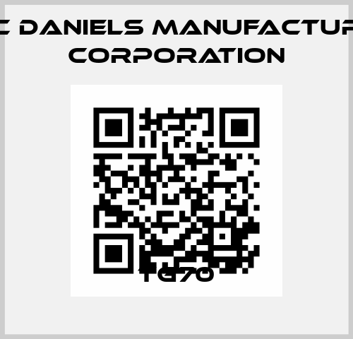 TG70 Dmc Daniels Manufacturing Corporation