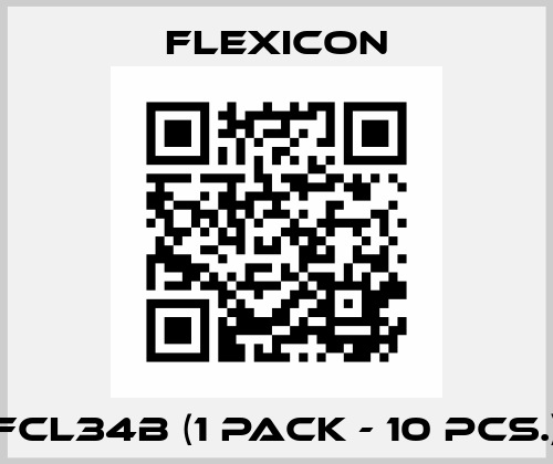 FCL34B (1 pack - 10 pcs.) Flexicon