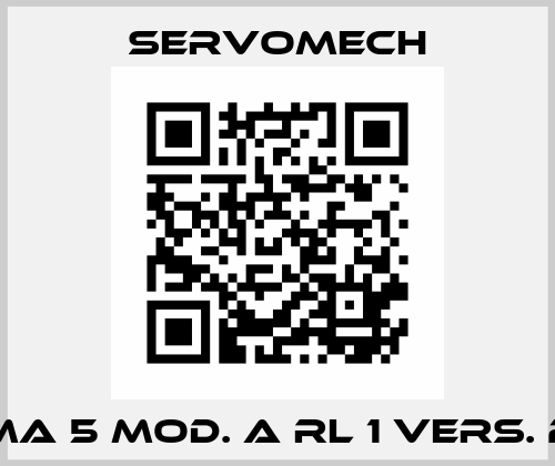 MA 5 Mod. A RL 1 Vers. 2 Servomech