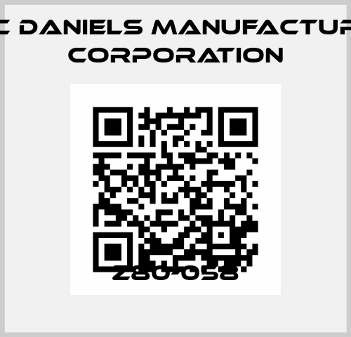 Z80-058 Dmc Daniels Manufacturing Corporation