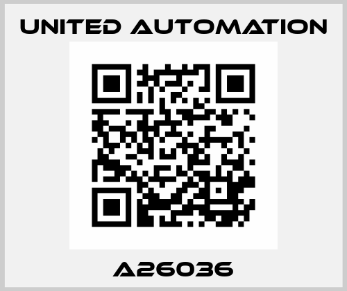 A26036 United Automation