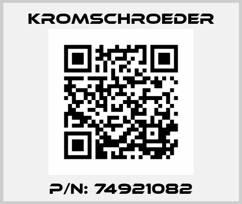 P/N: 74921082 Kromschroeder