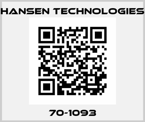 70-1093 HANSEN TECHNOLOGIES
