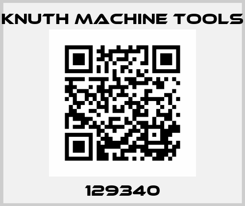 129340 Knuth Machine Tools