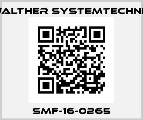 SMF-16-0265 Walther Systemtechnik