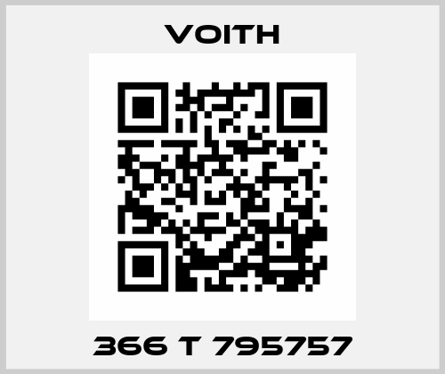 366 T 795757 Voith