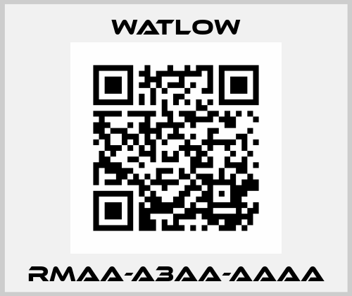 RMAA-A3AA-AAAA Watlow