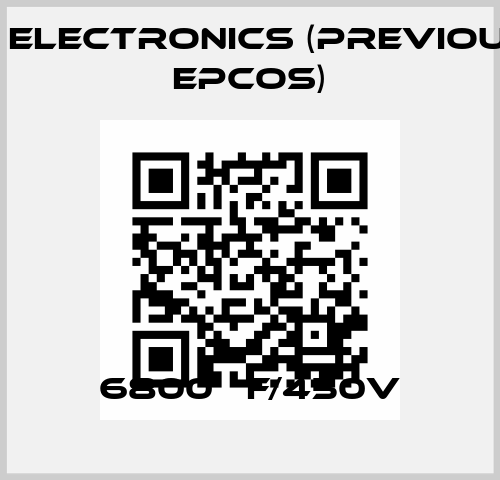 6800 µF/450V TDK Electronics (previously EPCOS)