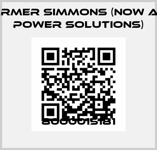 8000015181 Harmer Simmons (now AEG Power Solutions)
