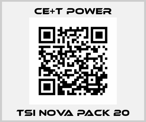 TSI NOVA PACK 20 CE+T Power