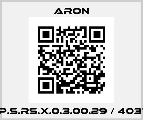 CEP.S.RS.X.0.3.00.29 / 403717 Aron