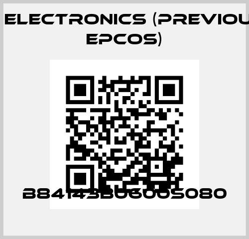 B84143B0600S080 TDK Electronics (previously EPCOS)
