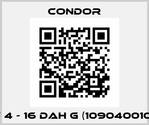 FF 4 - 16 DAH G (1090400105) Condor