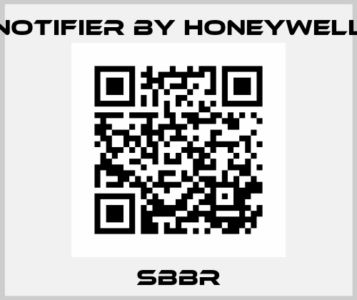 SBBR Notifier by Honeywell