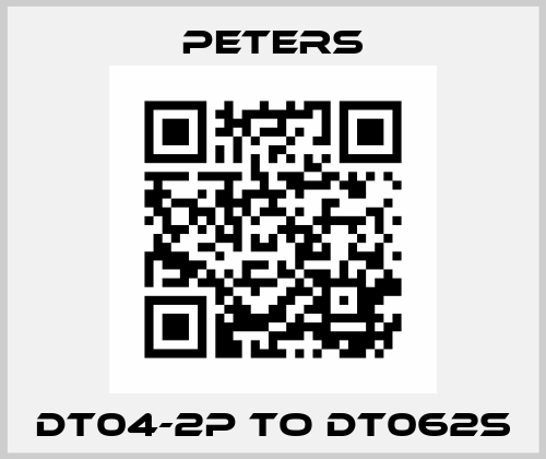 DT04-2P to DT062S Peters