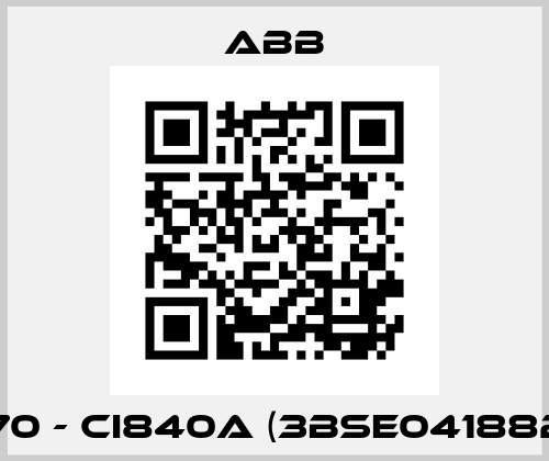 R070 - CI840A (3BSE041882R1) ABB