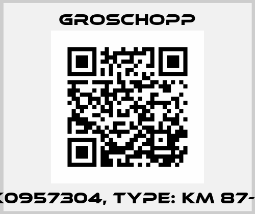 WK0957304, Type: KM 87-60 Groschopp
