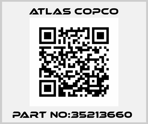 PART NO:35213660  Atlas Copco