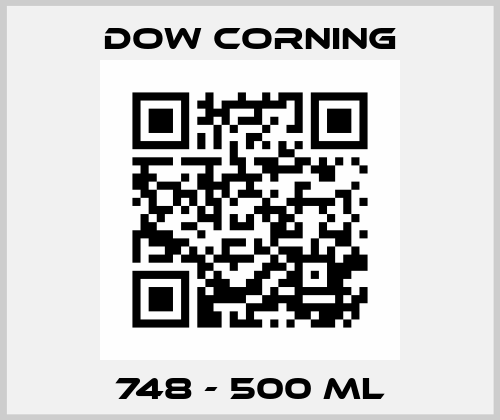 748 - 500 ml Dow Corning