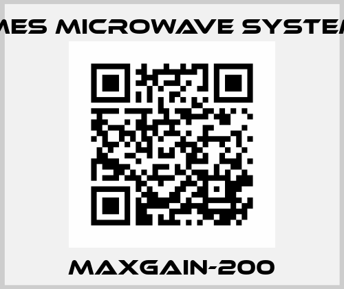 MAXGAIN-200 Times Microwave Systems