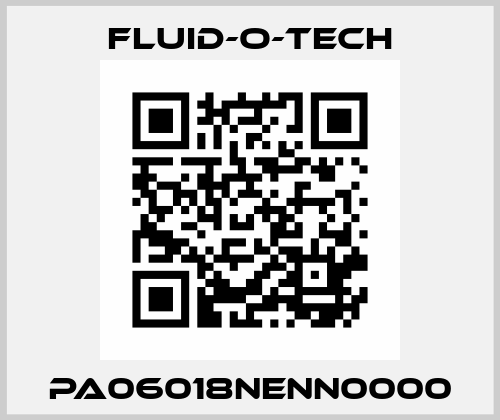 PA06018NENN0000 Fluid-O-Tech