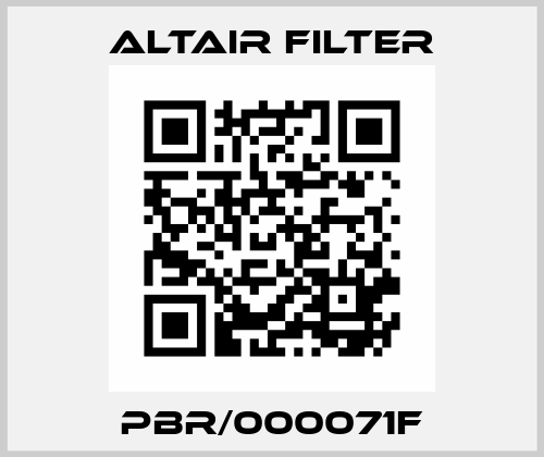 PBR/000071F Altair Filter