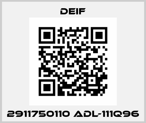 2911750110 ADL-111Q96 Deif