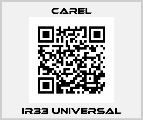 IR33 UNIVERSAL Carel