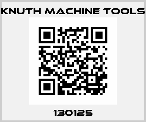 130125 Knuth Machine Tools
