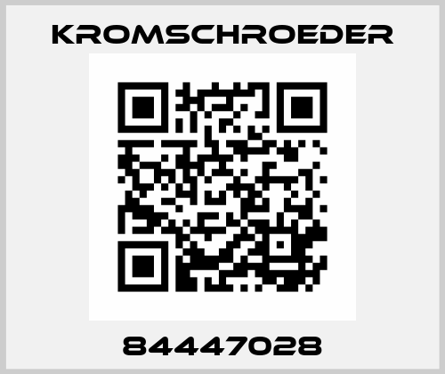 84447028 Kromschroeder
