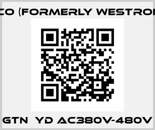 Gtn  YD AC380V-480V Luxco (formerly Westronics)