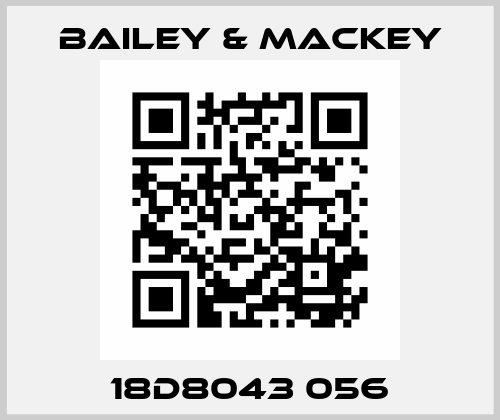 18D8043 056 Bailey & Mackey