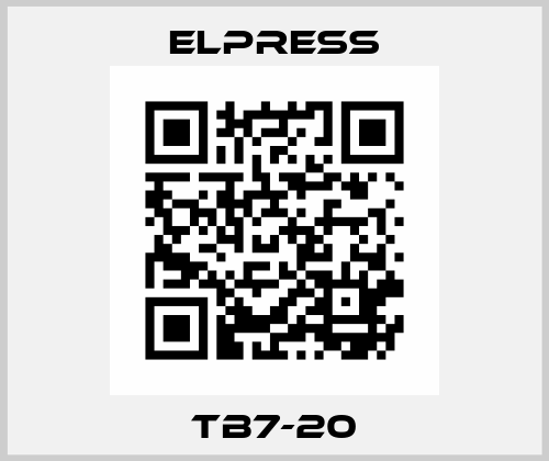 TB7-20 Elpress