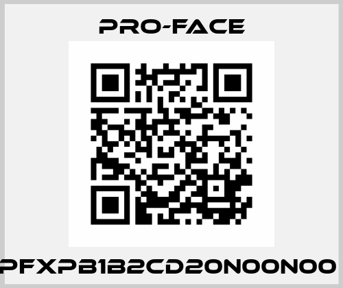 PFXPB1B2CD20N00N00  Pro-Face