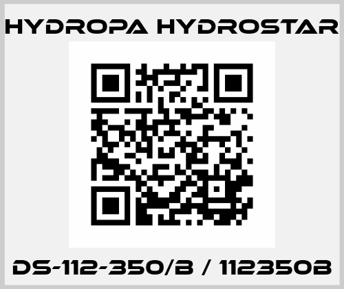 DS-112-350/B / 112350B Hydropa Hydrostar