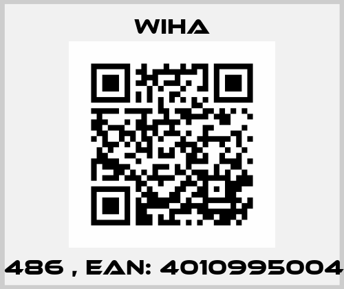 P/N: 486 , EAN: 4010995004866 Wiha