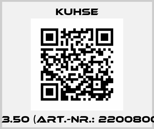 KUS 3.50 (Art.-Nr.: 2200800157) Kuhse