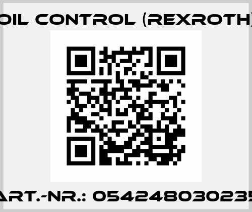 Art.-Nr.: 054248030235 Oil Control (Rexroth)