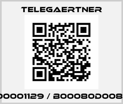100001129 / B00080D0089 Telegaertner