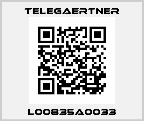 L00835A0033 Telegaertner