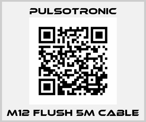 M12 flush 5m cable Pulsotronic