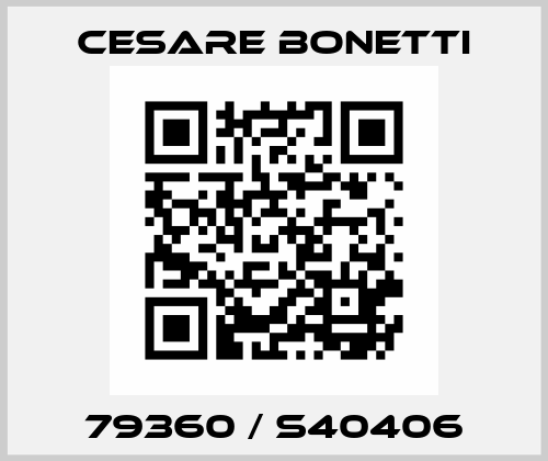 79360 / S40406 Cesare Bonetti