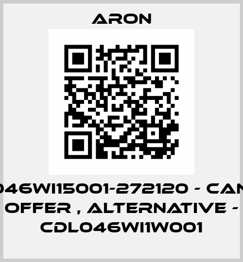 CDL046WI15001-272120 - cannot offer , alternative - CDL046WI1W001 Aron