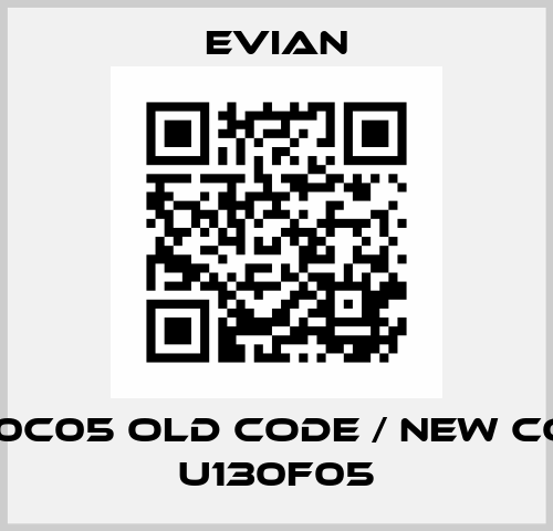 U130C05 old code / new code U130F05 Evian