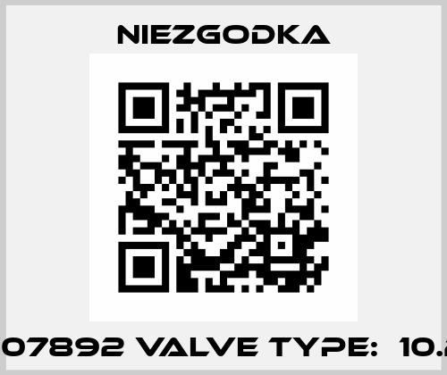 F07892 Valve Type:  10.2 Niezgodka