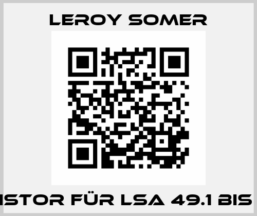 Varistor für LSA 49.1 bis 50.2 Leroy Somer