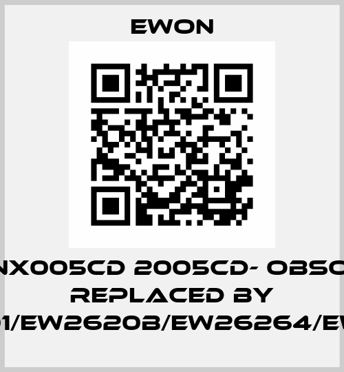eWONx005CD 2005CD- obsolete replaced by EW26201/EW2620B/EW26264/EW2626B Ewon
